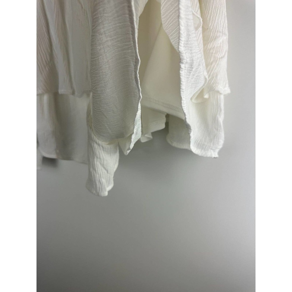 NWT Torrid 3.5 Inch Short Gauze High-Rise Ruffle Hem Shorts Plus Size 5X 28 - Picture 8 of 10